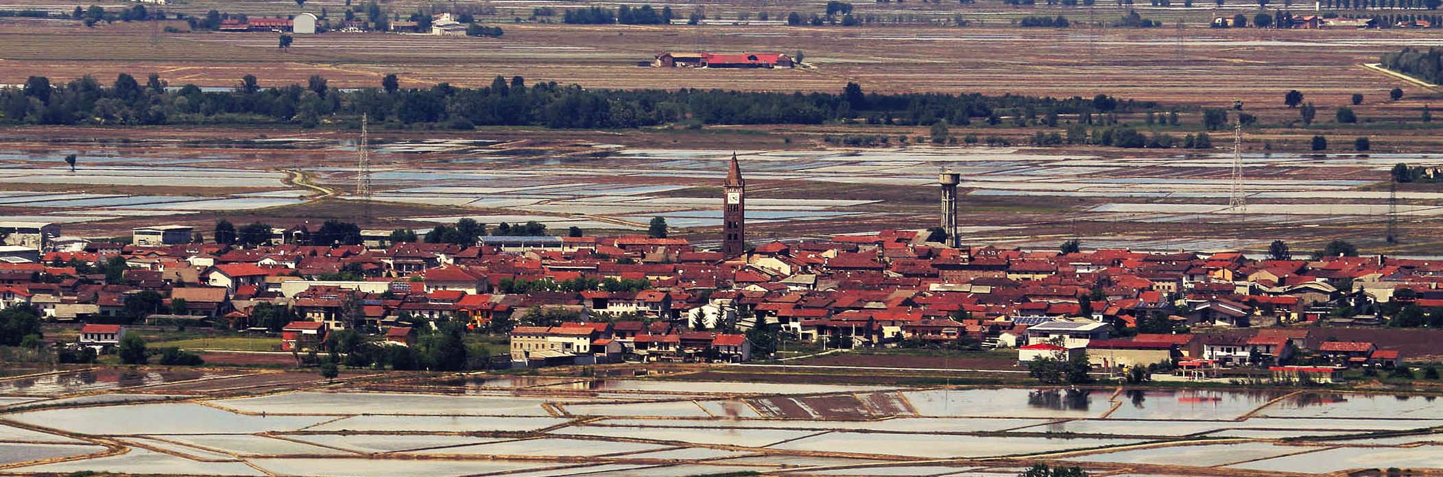 Fontanetto Po panoramica